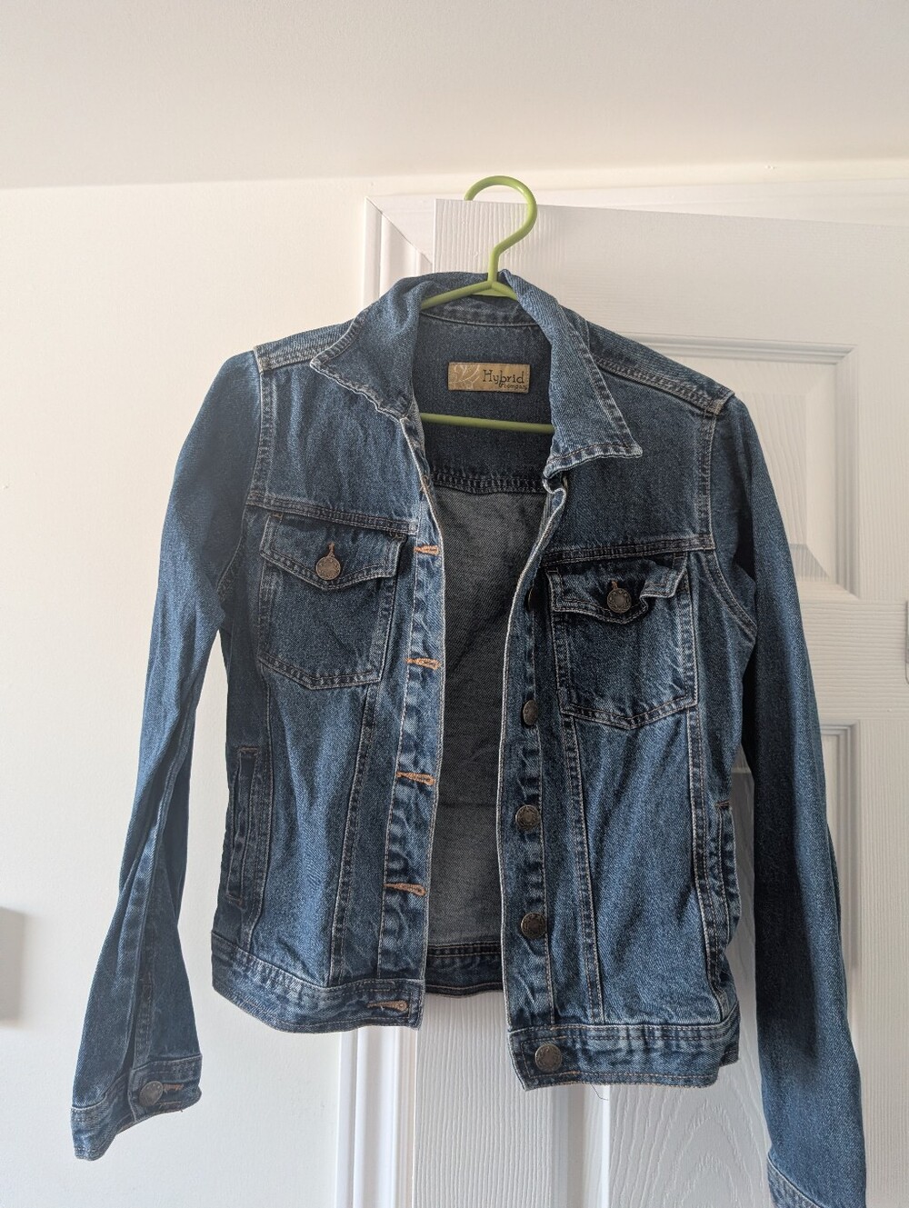 Hybrid & company Women's Dark Blue Denim Jacket